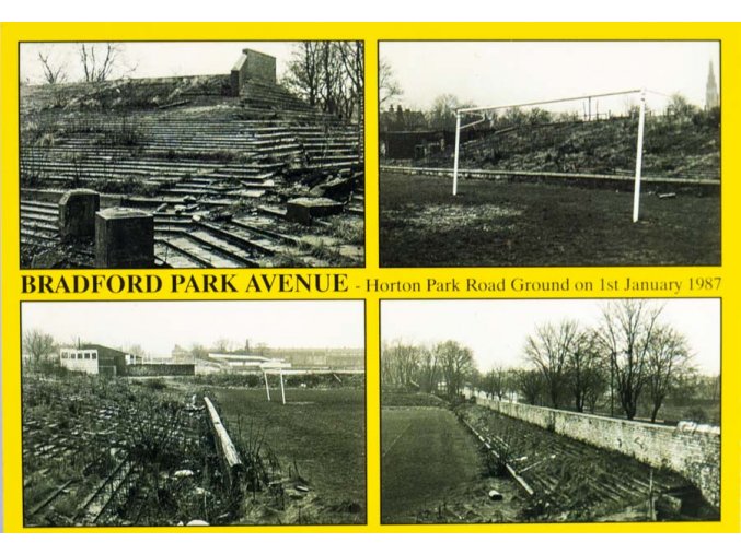 Pohlednice stadion, Bradford Park Avenue, FC (1)