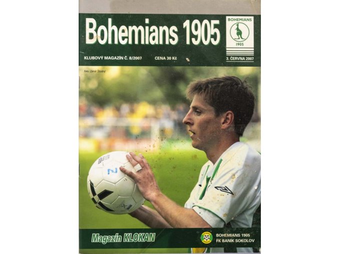 Program Klokan 1905, Bohemians v. FK Baník Sokolov, 2007