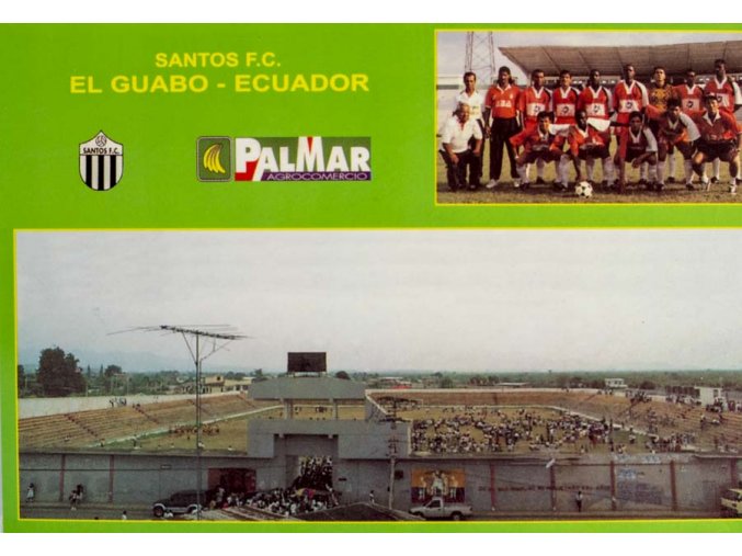 Pohlednice stadion, El Gaubo Ecuador, Santos FC (1)