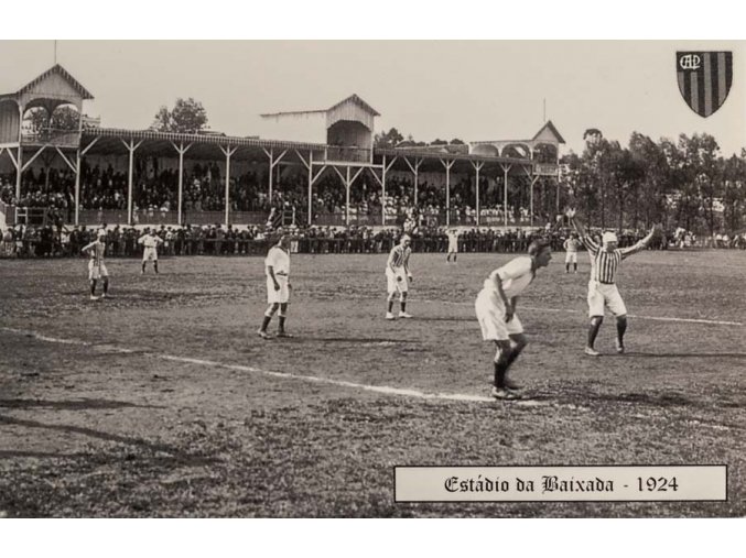 Pohlednice stadion, Curitiba, Estadio da Baixida na Aqua Verde, 1924 (1)