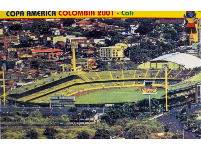 Pohlednice stadion, Copa Colombia, Call, 2001 (1)