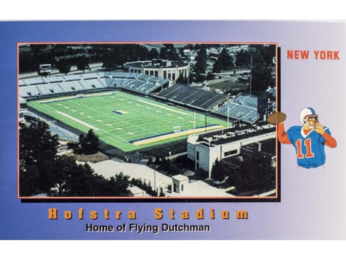 Pohlednice stadion, Hofstra Stadium, Home of Flying Dutchman (1)