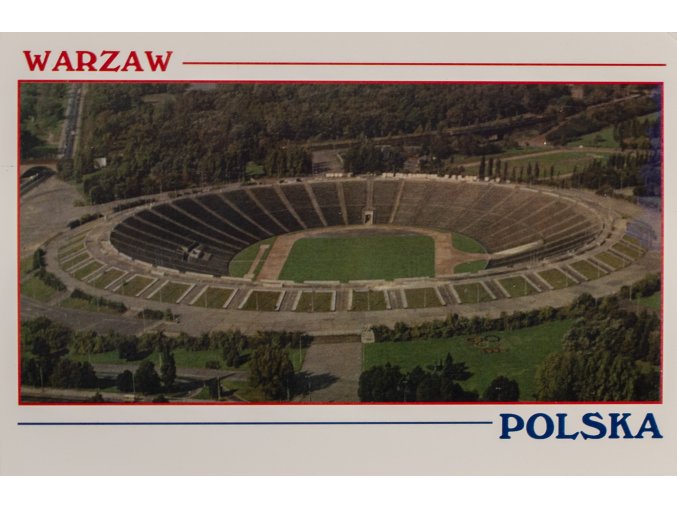 Pohlednice stadion, Warszaw, Polska (1)