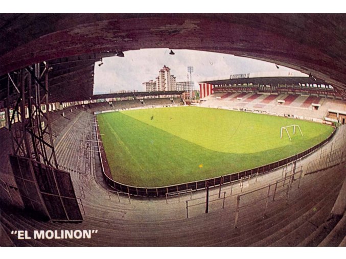 Pohlednice stadion, El Molinon (1)