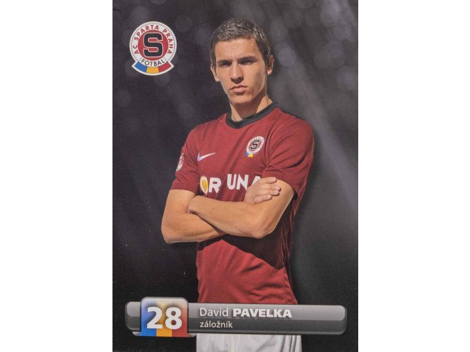 Podpisová karta, David Pavelka, Sparta Praha (1)