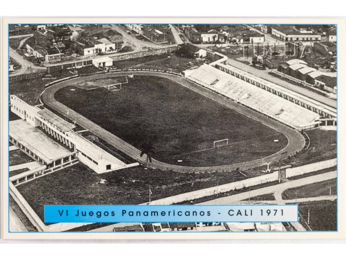 Pohlednice Stadion, VI Juegos Panamericans Cali, 1971, Tuluá (1)