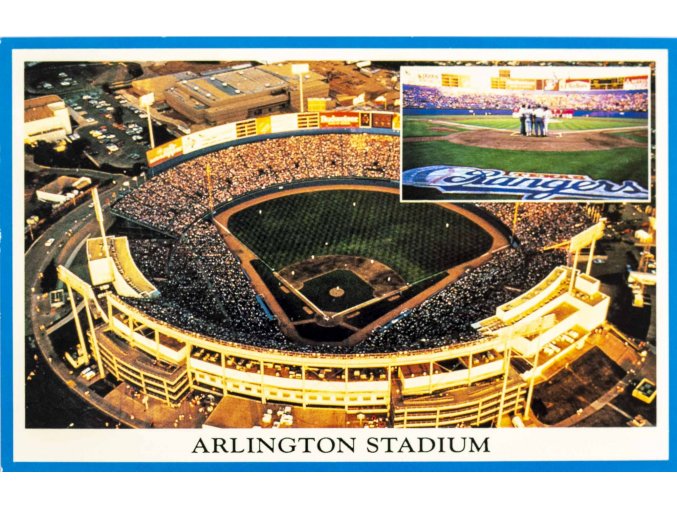 Pohlednice Stadion, Arlington Stadium (1)