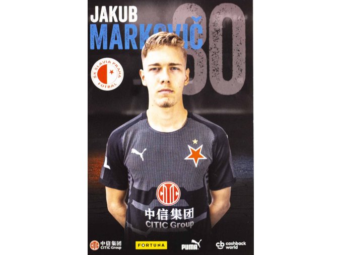 Podpisová karta, Jakub Markovič, SK Slavia Praha (1)