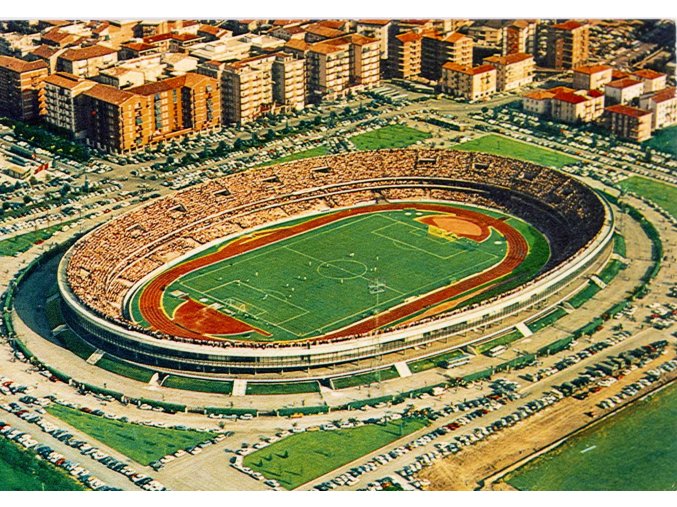 Pohlednice Stadion, Verona, Stadio B. Bentegodi (1)