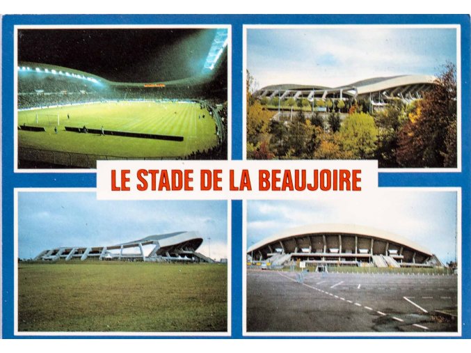 Pohlednice Stadion, La stade de la Beaujoire (1)
