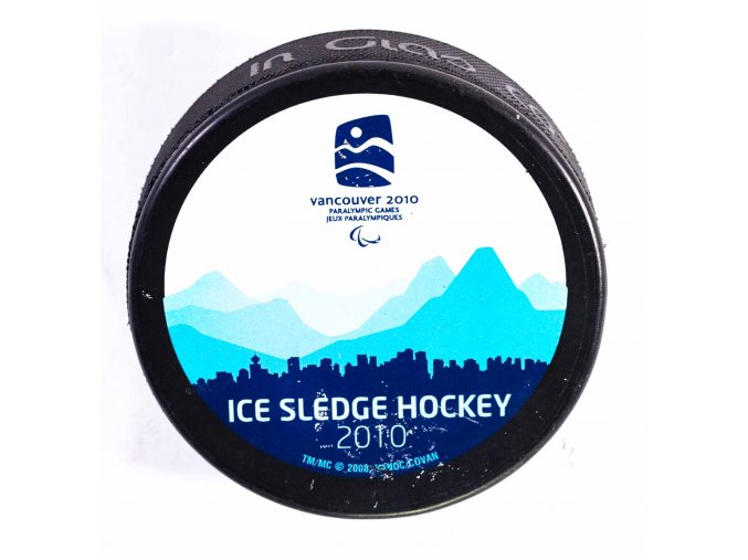 Puk, Ice Sledge Hockey, Vancouver, 2010 (1)
