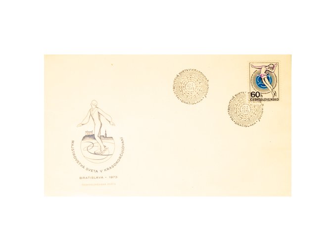 FDC Majstrovstvá sveta v kralokorčulovaní, BVA, 1973DSC 6940