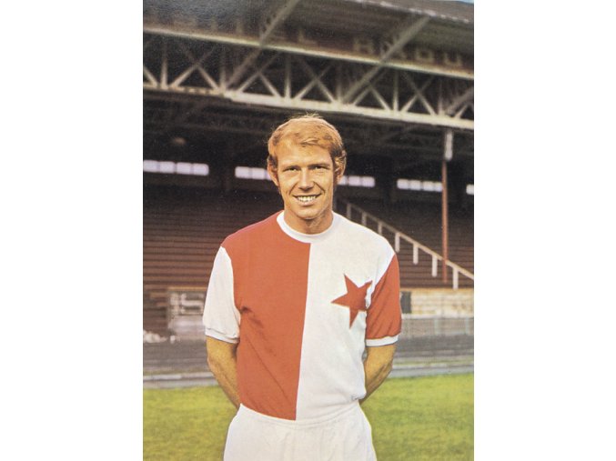 Pohlednice Jiří Grospič Slavia Praha, 1978Pohlednice Jiří Grospič Slavia Praha, 1978 (1)