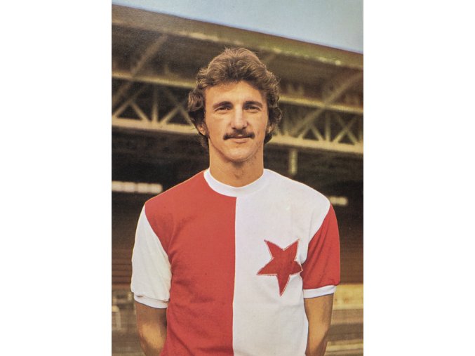 Pohlednice Josef Frydrych Slavia Praha, 1978Pohlednice Josef Frydrych Slavia Praha, 1978 (1)