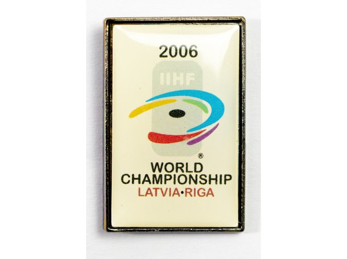 Odznak MS hokej 2006, Latvia RigaOdznak MS hokej 2006, Latvia Riga