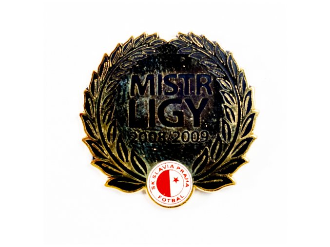 Odznak vavříny Mistr ligy Slavia Praha 20082009Odznak vavříny Mistr ligy Slavia Praha 20082009