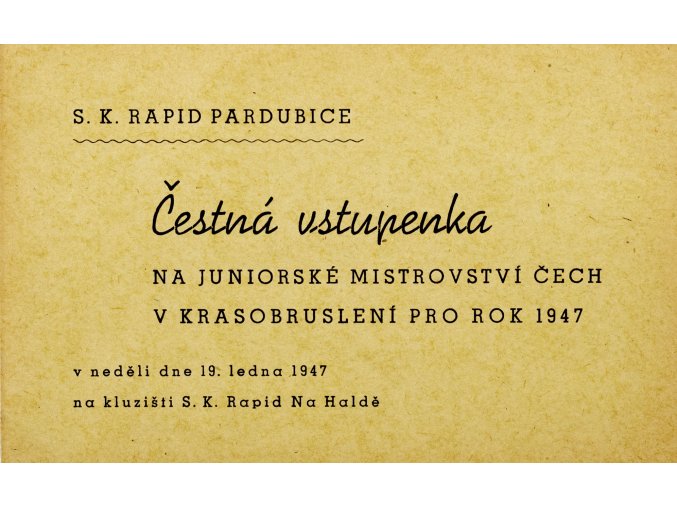 cestna vstupenka krasobrusleni 1947 II