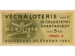 Los Věcná loterie III. Československé spartakiády, 1965 I