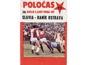 POLOČAS SLAVIA Praha vs. Baník Ostrava 1986 87