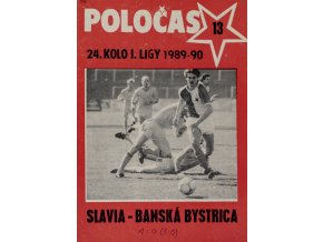 POLOČAS SLAVIA vs. Bánská Bystrica 1989 90