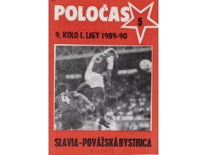 POLOČAS SLAVIA vs. Povážská Bystrica, 1989 90