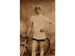 Pohled profesionální cyklista 1910 1920 III sport antique 30 7 17 (7)