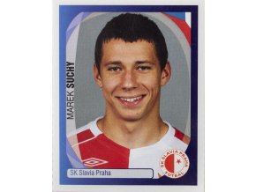 Officialní samolepka Champions league 200708, Panini, Slavia M.Suchý, 522 (1)