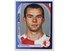 Officialní samolepka Champions league 200708, Panini, Slavia F.Drizdal, 521 (1)