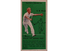 Tennis USA Davis Cup Wood Original 1930's Vintage Action Card III sport antique 30 7 17 (65)