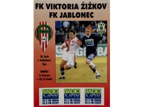 Program Žižkov vs. Jablonec,