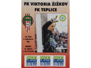 Program Žižkov vs. Teplice,