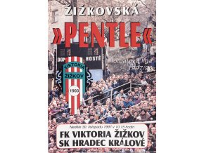 Program Žižkovská pentle, Žižkov vs. SK Hradec Kralové, 1997