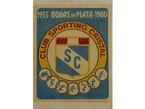Samolepka na sklo Club Sporting Cristal 1955 1980