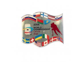 Odznak EVENT hokej WCH Latvia, RIGA, 2006 (2)