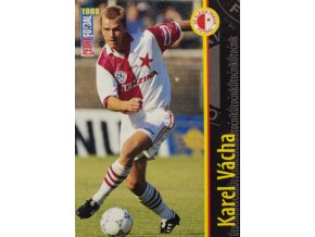 Kartička fotbal 1998, SK Slavia Praha, Karel Vácha, 96108 (1)