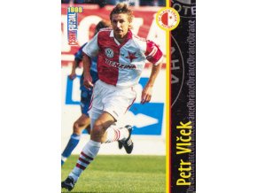 Kartička fotbal 1998, SK Slavia Praha, Petr Vlček, 95108 (1)