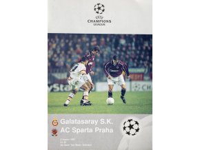 Program Borussia Galatasaray S.K. vs. AC Sparta Praha,1997