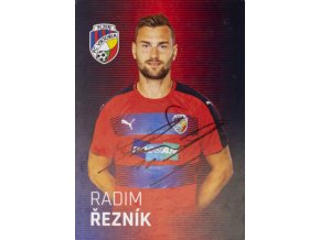 Karta, autogram Radim Řezník, Plzeň (1)