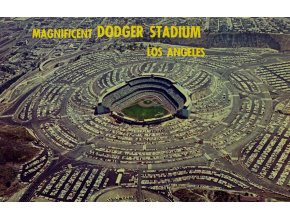 Pohlednice stadión, Magnificent Dodger Stadium Los Angeles (1)
