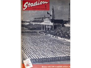 Kompletní svázaný časopis Stadion rok 1960 v tvrdé plátěné vazbě