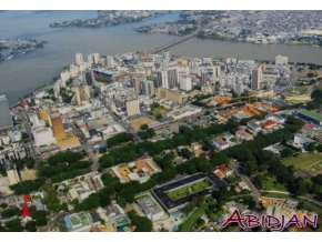 Pohlednice stadión, Abidjan (1)