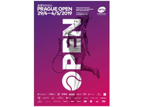 22Oficiální plakát WTA 2019, Praha Stránka 1