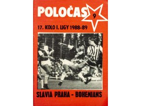 POLOČAS SLAVIA vs. Bohemians Praha, 1988 89