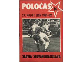 POLOČAS SLAVIA vs. Slovan Bratislava 1991 92