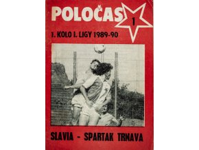 POLOČAS SLAVIA Praha vs. Spartak Trnava 1989 90