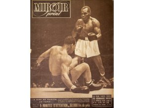 Noviny Le Miroir print, 1947, Louis v. Walcot