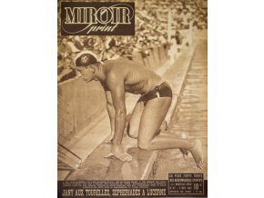 Noviny Le Miroir print, 1947, Alex Jany