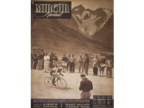 Noviny Le Miroir print, 1947, Tour de France (1)