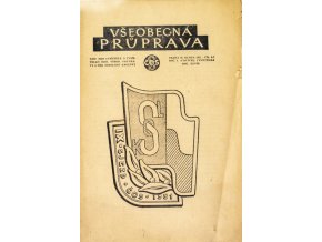 Sokol, Všeobecná průprava, Ročník XXVIDI, Číslo 6 7, 1951