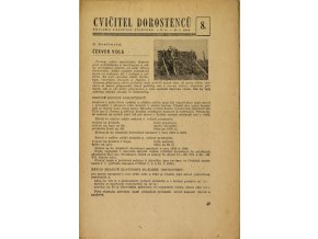 Sokol, Cvičitel dorostenců, č. 8 1949